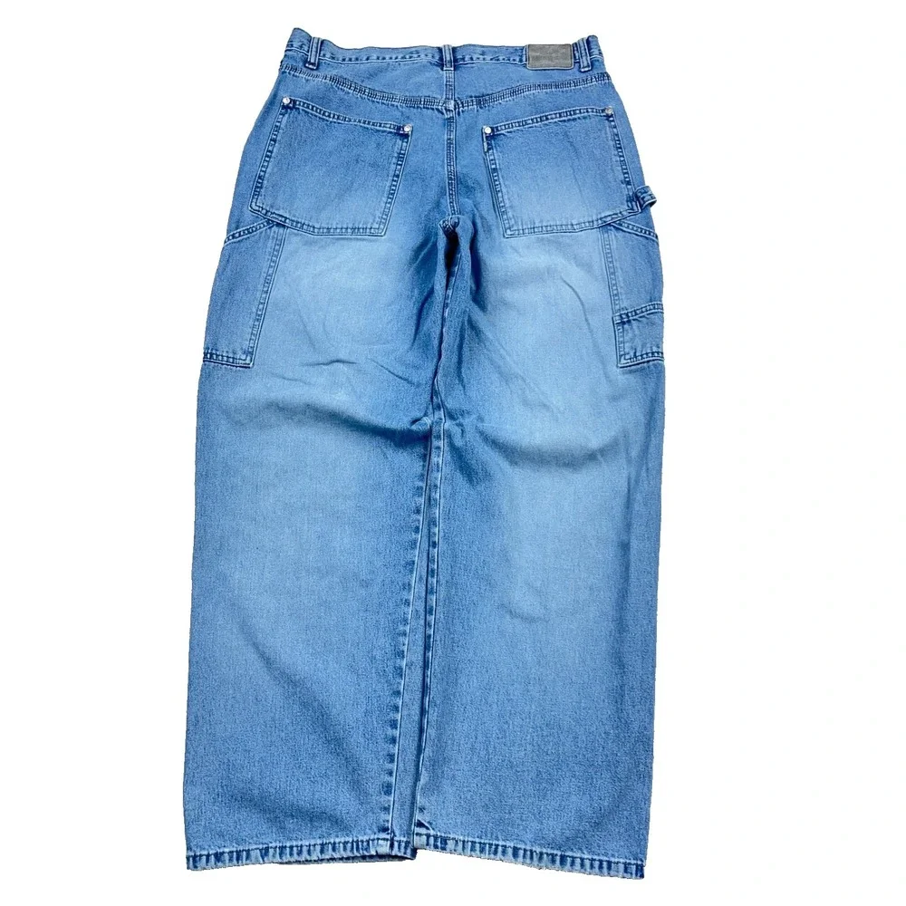 Vintage Levis Silver Tab Carpenter Jeans Men 32x30 Dungaree Baggy Skate Y2K 2002